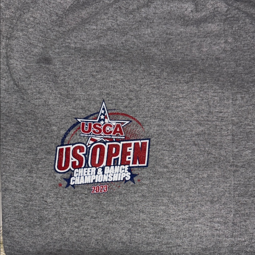 New heather Gray US open authentic Sweatpants ladies (intl) size small nwot - Picture 11 of 11